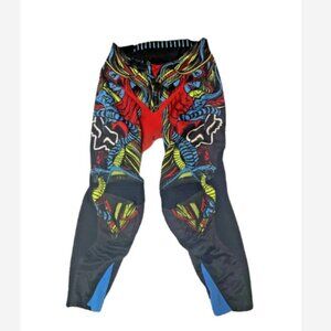 Fox Platinum Motocross Pants Anti-Scene MX Gear Collection Mens Size 30 Padding